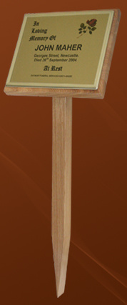 20 Inch Solid Ash Spike for 8 x 6 plates